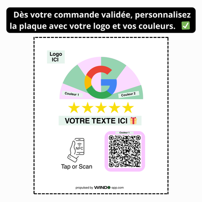 Plaque NFC Windo