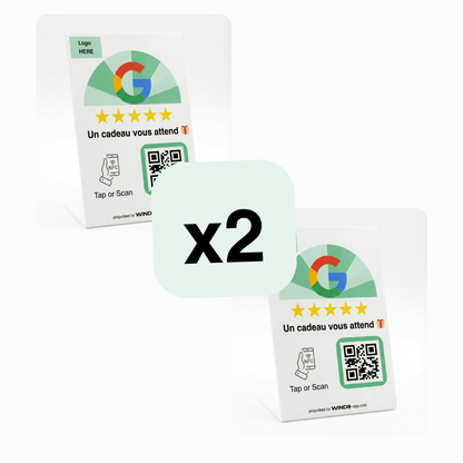x2 Plaque NFC Windo