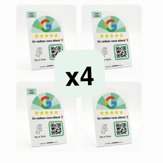 x4 Plaque NFC Windo